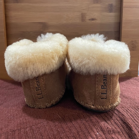 LL Bean Toddlers Wicked Good Slippers - size 5/6 - Picture 5 of 9